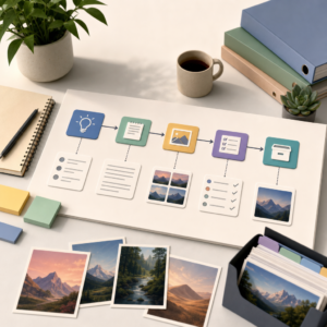How to organize an AI image project